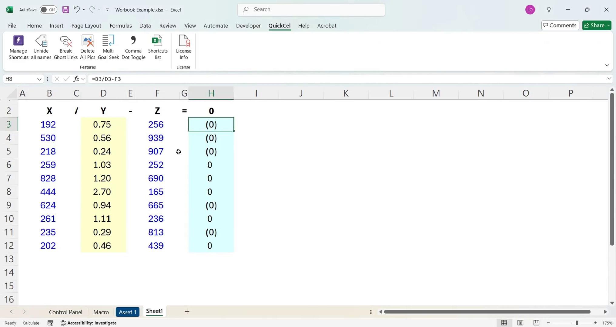 Toggle Decimal Separator